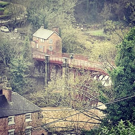 Gorgeview Cottage Ironbridge Exterior foto