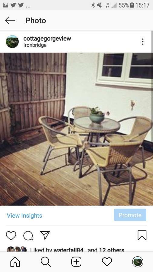 Gorgeview Cottage Ironbridge Exterior foto