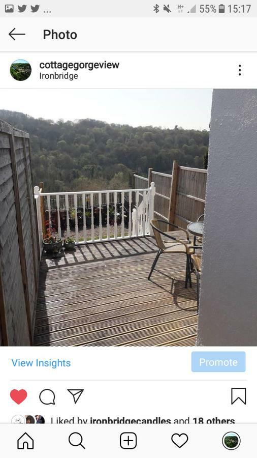 Gorgeview Cottage Ironbridge Exterior foto
